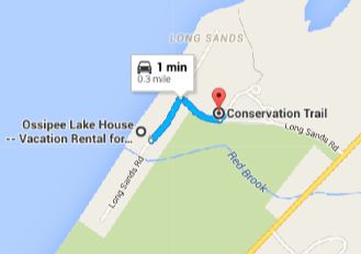 Ossipee Lake House to Constitution Park via Long Sands Road